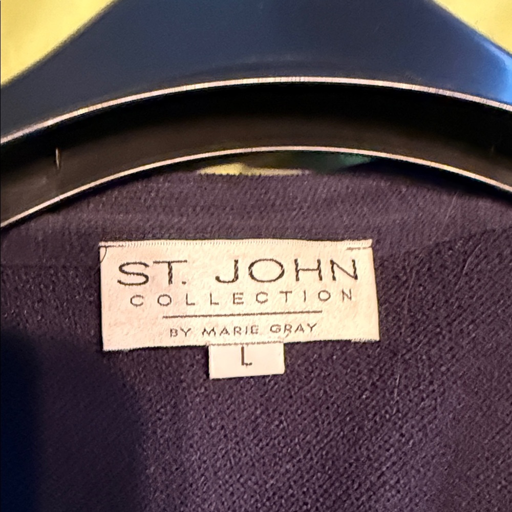 St. John Collection Navy Jacket.
